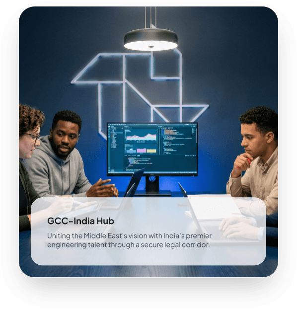 GCC–India Hub — team collaborating